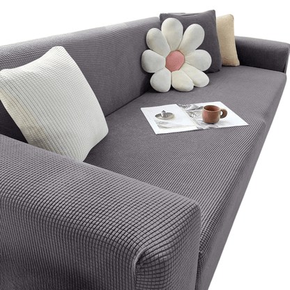 JACQUA SHIELD – Waterproof Sofa Cover with Non-Slip Backing and Jacquard Design