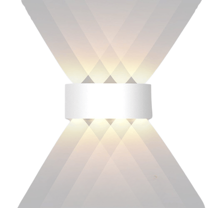 LUMIWALL - Waterdichte LED-buitenwandlamp met modern aluminium ontwerp