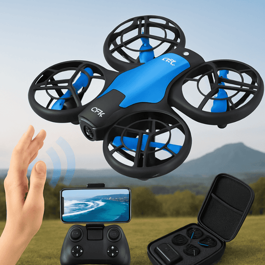 SKYV8 – Mini 4K Drone with HD Camera & WiFi FPV for Kids & Beginners