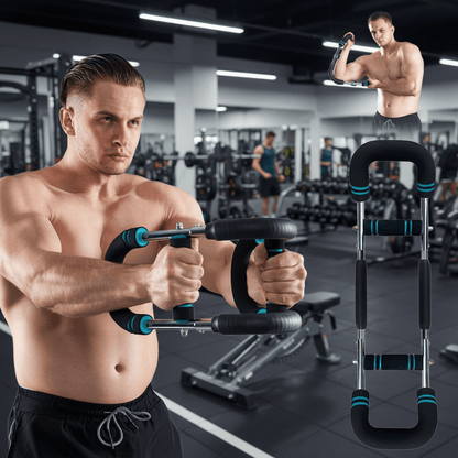 FLEXISTICK – Adjustable Training Stick with Customizable Resistance for Arm and Chest Strength
