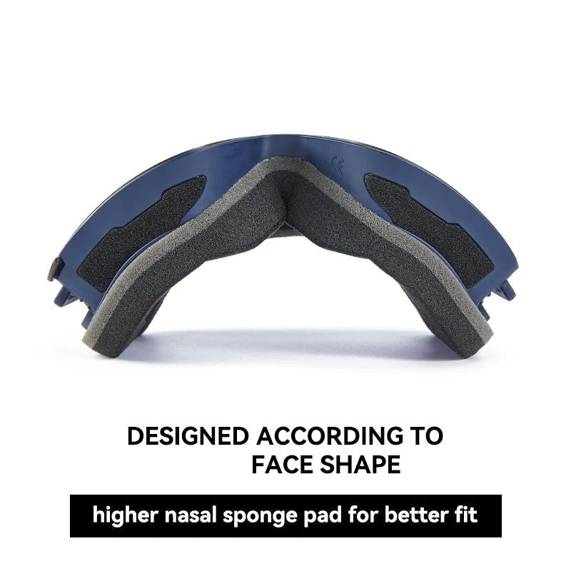 VECTOR Double Layer Anti-Fog Magnetic Ski Goggles with UV400 Protection 4