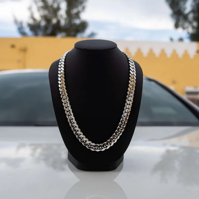 VERO – Polished 8mm Miami Cuban Link Chain for Timeless Style 0