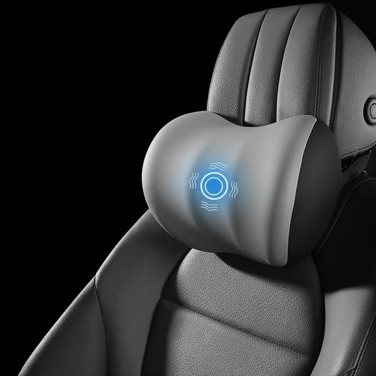 VIBRAREST – Electric Neck & Lumbar Support Pillow for Car & Office 0