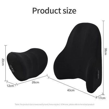 VIBRAREST – Electric Neck & Lumbar Support Pillow for Car & Office 6