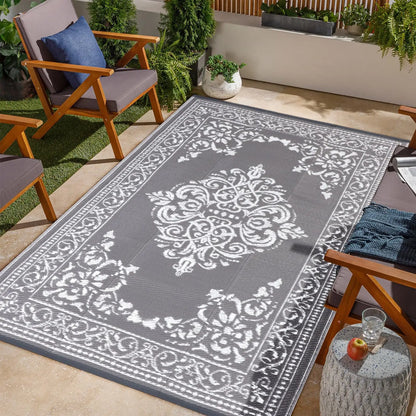 VIKAMA Outdoor Carpet Rug - Soft Anti-Slip Mat for Indoor & Outdoor Use 6