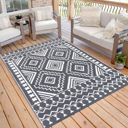 VIKAMA Outdoor Carpet Rug - Soft Anti-Slip Mat for Indoor & Outdoor Use 7