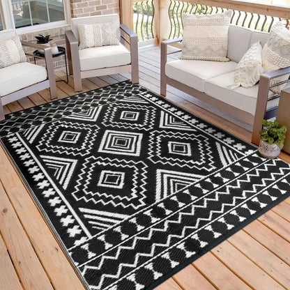 VIKAMA Outdoor Carpet Rug - Soft Anti-Slip Mat for Indoor & Outdoor Use 8