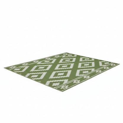 VIKAMA Outdoor Rug - Waterproof Outdoor Carpet Rug for Garden & Patio 1