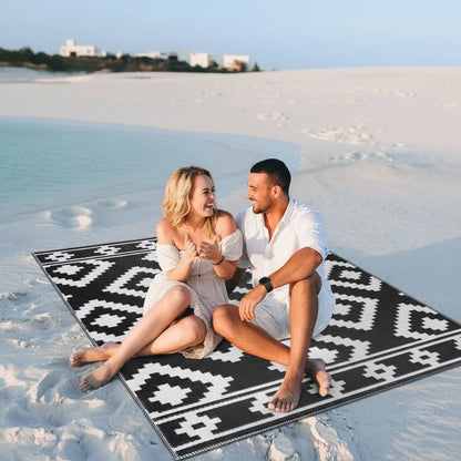 VIKAMA Outdoor Rug - Waterproof Outdoor Carpet Rug for Garden & Patio 3