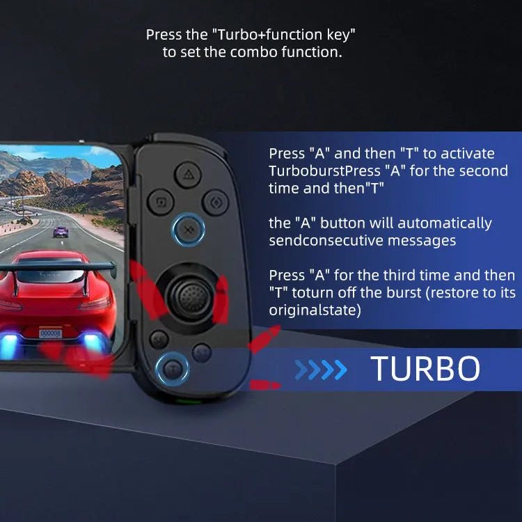 VILCORN - PS4 Controller with Six Axis Gyroscope for Multi-Platform Gaming 5