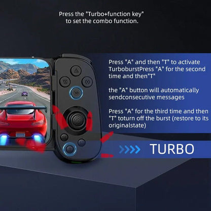 VILCORN - PS4 Controller with Six Axis Gyroscope for Multi-Platform Gaming 5