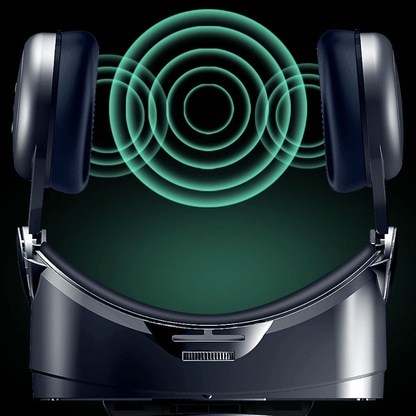 VISIAX 3D VR Headset with Headphones, Controller, and Wide Field of View