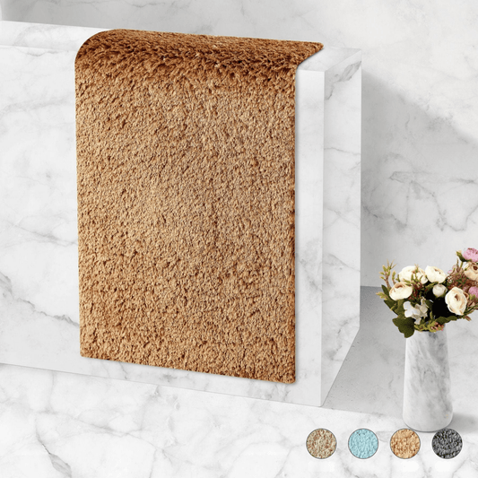 Veloura Ultra-Absorbent Bath Mat | Plush non-slip bathroom mat for comfort and safety 0