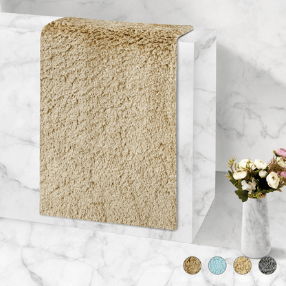 Veloura Ultra-Absorbent Bath Mat | Plush non-slip bathroom mat for comfort and safety 1