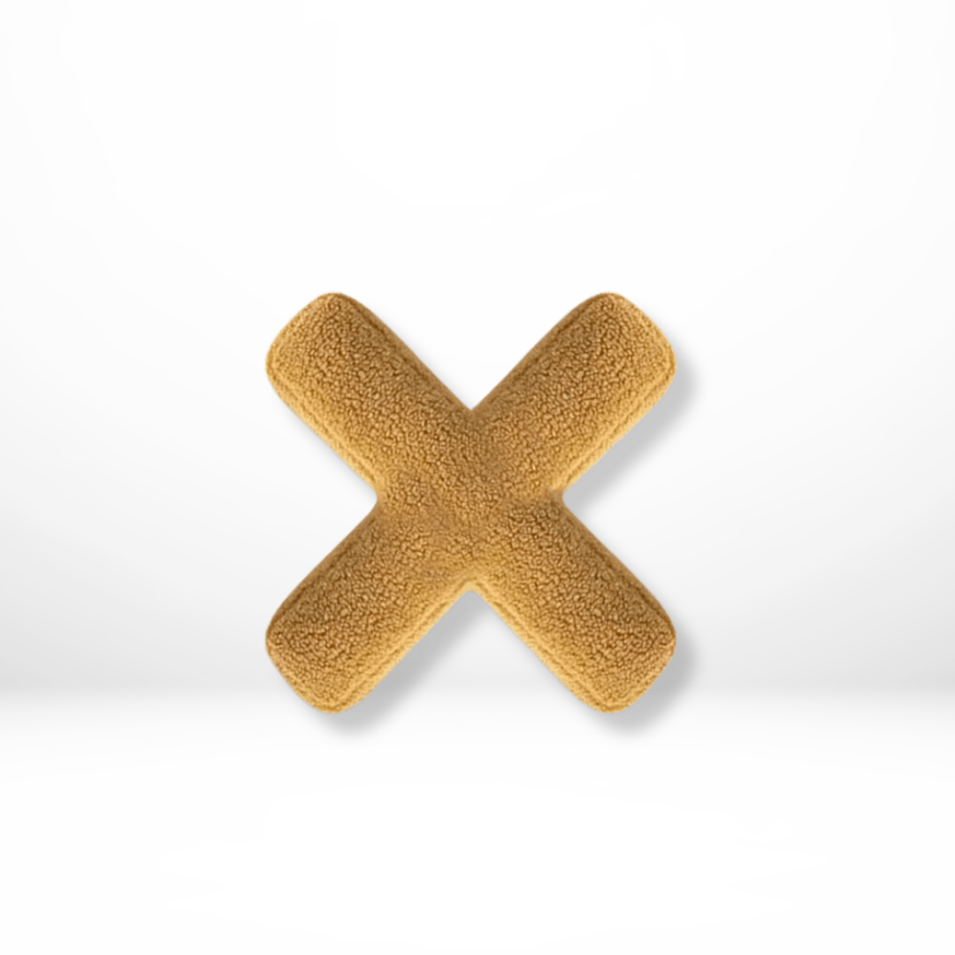 Velura Alphabet Cushion - Soft Velvet Decorative Letter for Personalized Home Decor 10