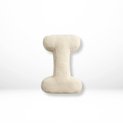 Velura Alphabet Cushion - Soft Velvet Decorative Letter for Personalized Home Decor 23