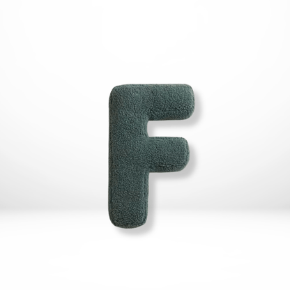 Velura Alphabet Cushion - Soft Velvet Decorative Letter for Personalized Home Decor 29