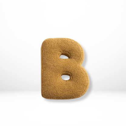 Velura Alphabet Cushion - Soft Velvet Decorative Letter for Personalized Home Decor 5