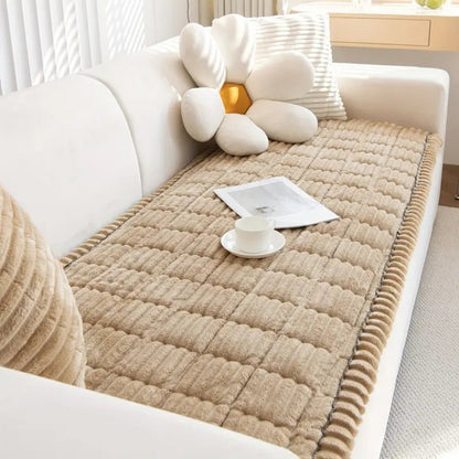 Veluxe Shield – Premium Plush Sofa Slipcover 3