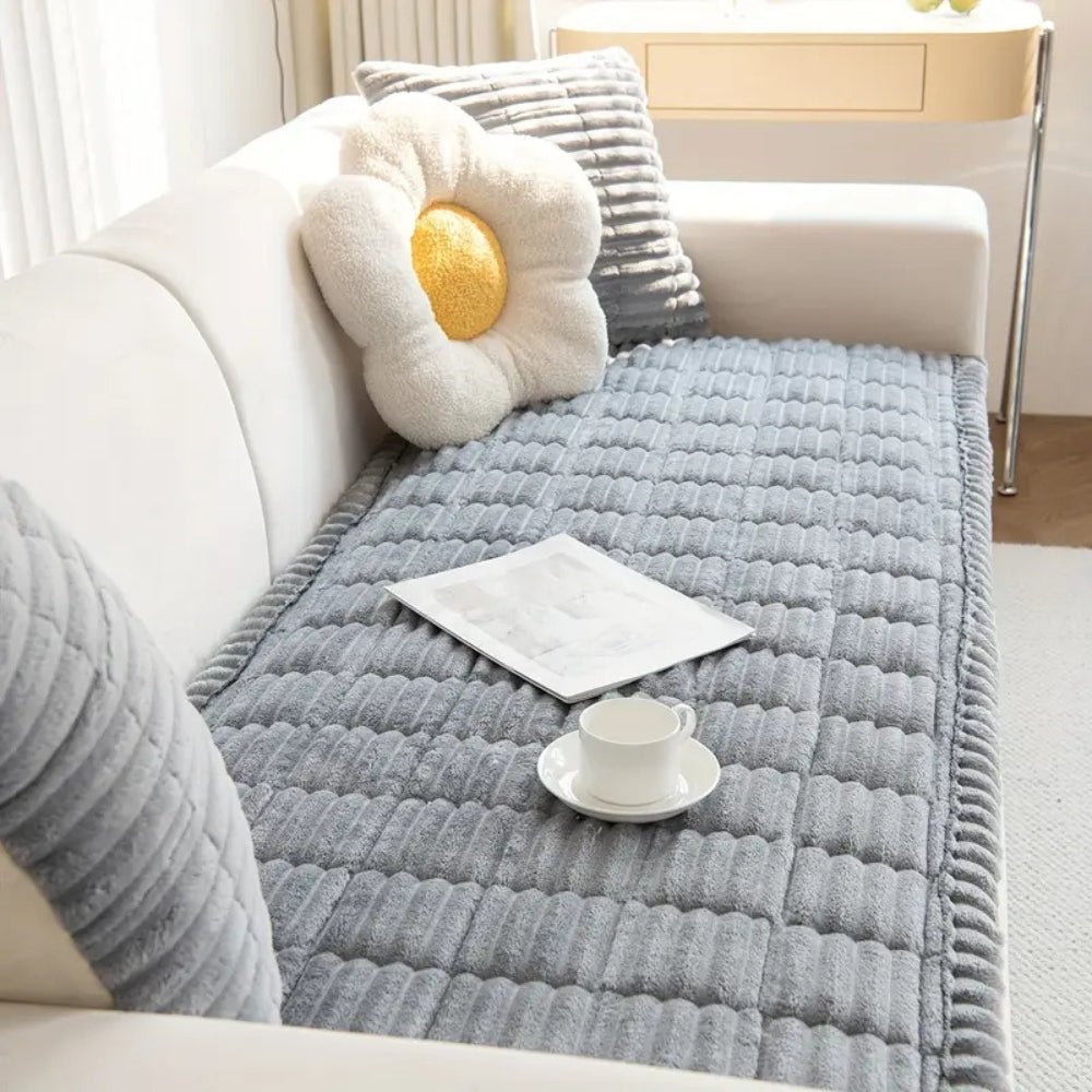 Veluxe Shield – Premium Plush Sofa Slipcover 5