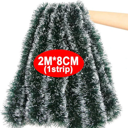 Verdant - Premium Green Christmas Decoration Tape for Wreaths & Tree Decor 12
