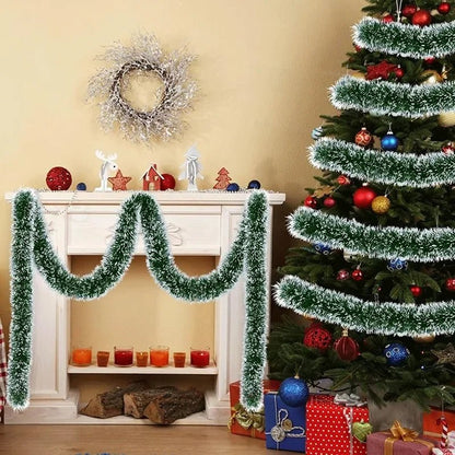 Verdant - Premium Green Christmas Decoration Tape for Wreaths & Tree Decor 4