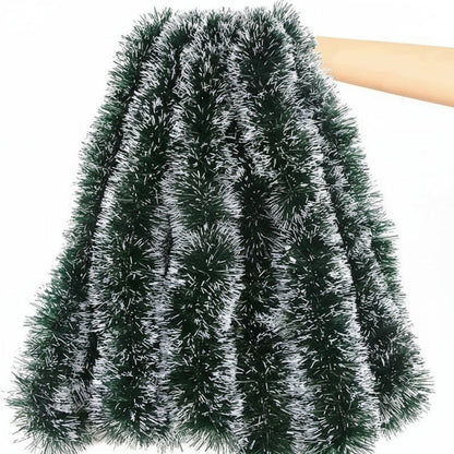 Verdant - Premium Green Christmas Decoration Tape for Wreaths & Tree Decor 7