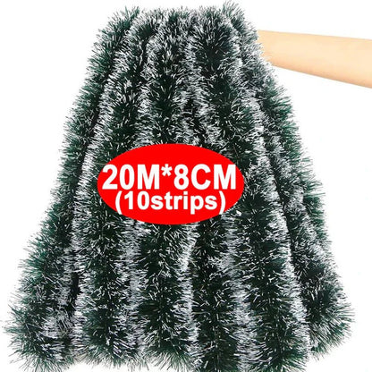 Verdant - Premium Green Christmas Decoration Tape for Wreaths & Tree Decor 9