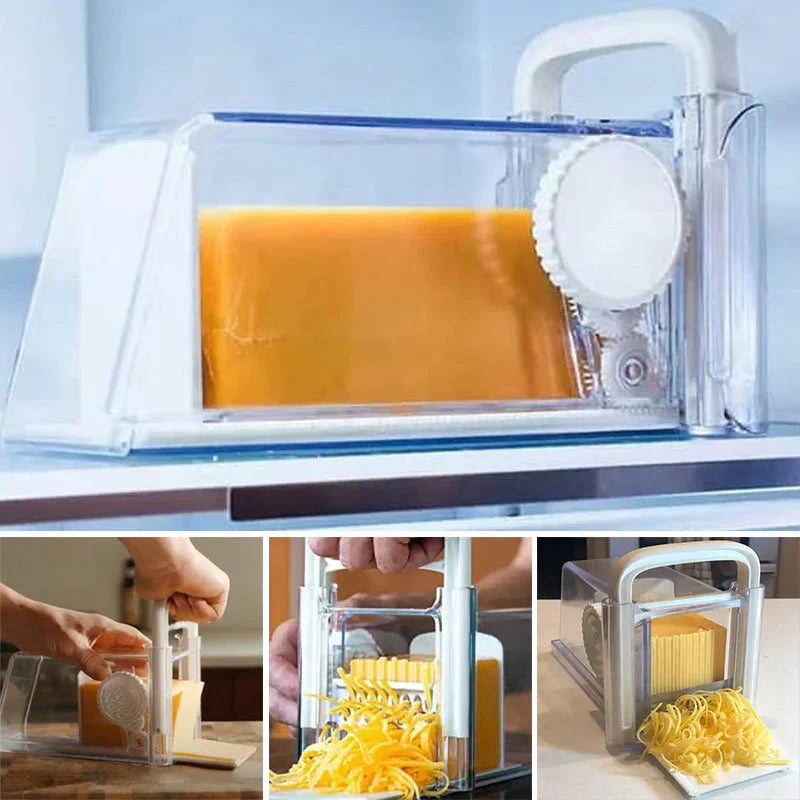 Versatile Cheese Slicer - Adjustable Thickness for Soft & Hard Cheeses 1