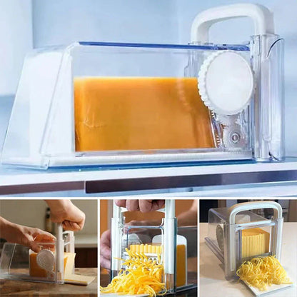 Versatile Cheese Slicer - Adjustable Thickness for Soft & Hard Cheeses 1