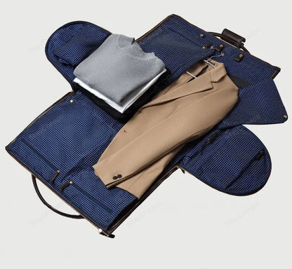 Versatile Convertible Duffle Bag - Wrinkle-Free Travel Suitcase with Shoe Compartment 1