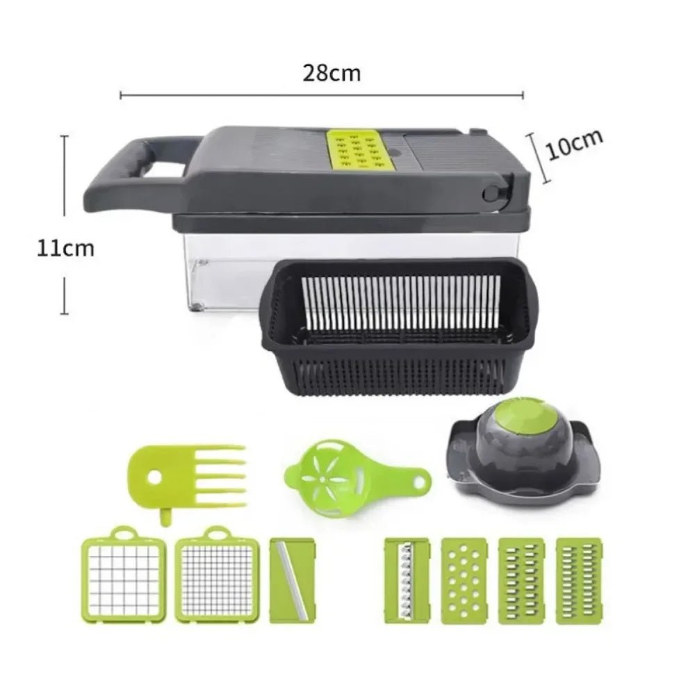 Versatile Kitchen Vegetable Chopper - 14-in-1 Food Vegetable Chopper Tool 5