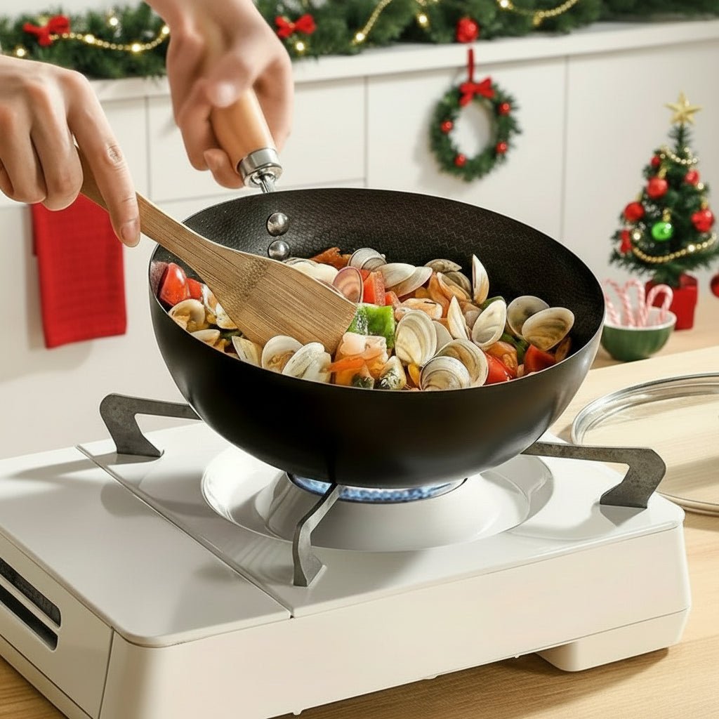 Versatile Non-Stick Mini Frying Pan - Durable Wrought Iron Skillet for Omelettes 3