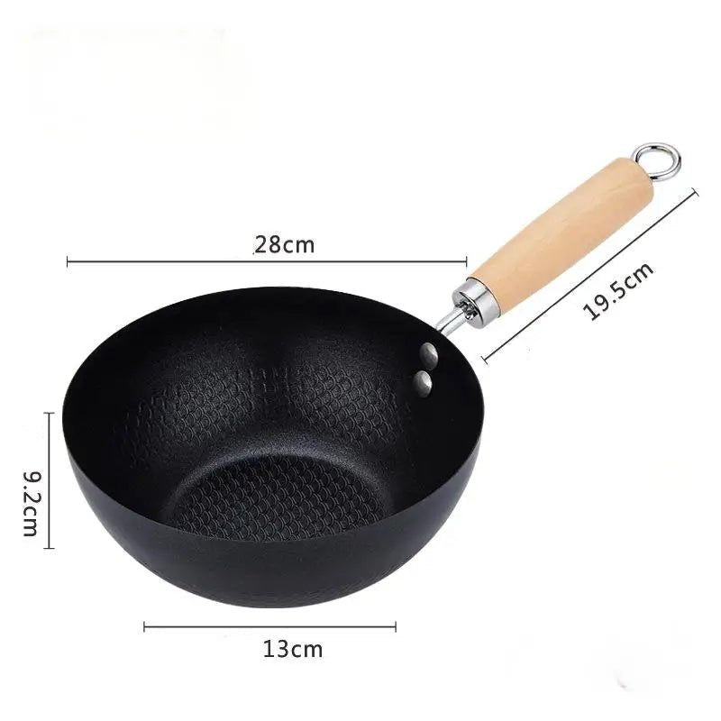 Versatile Non-Stick Mini Frying Pan - Durable Wrought Iron Skillet for Omelettes 6