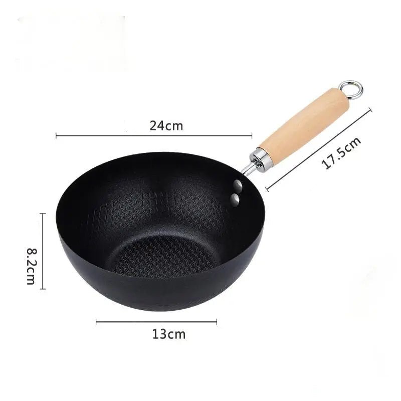 Versatile Non-Stick Mini Frying Pan - Durable Wrought Iron Skillet for Omelettes 9
