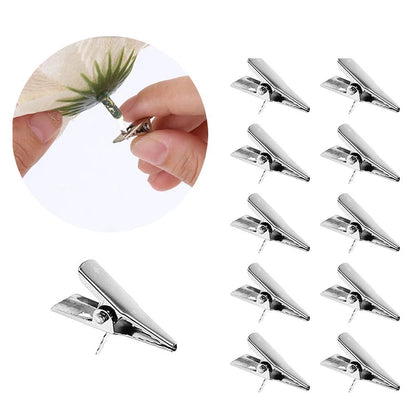 Vibrant Christmas Flower Ornaments - 14.5cm Glitter Christmas Tree Decorations in Pink, Red, Gold 12