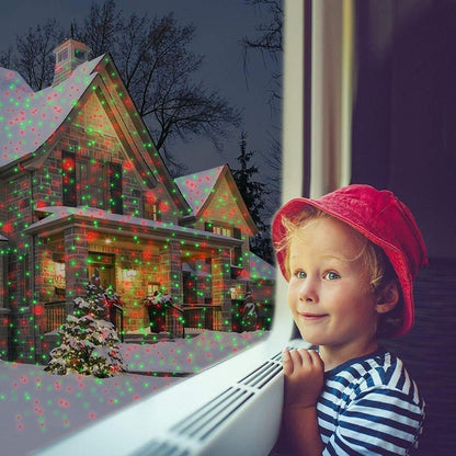 Vibrant Outdoor Laser Light Projector - Red & Green LED with Multiple Display Modes 5