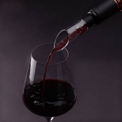 Vinolux – 4-in-1 Electric Wine Opener – Corkscrew with Pourer, Foil Cutter & Vacuum Stopper for an Effortless Wine Experience 3