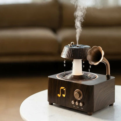 Vintage Aroma-Spray Humidifier with Remote Control & 7-Color Ambient Lighting 1