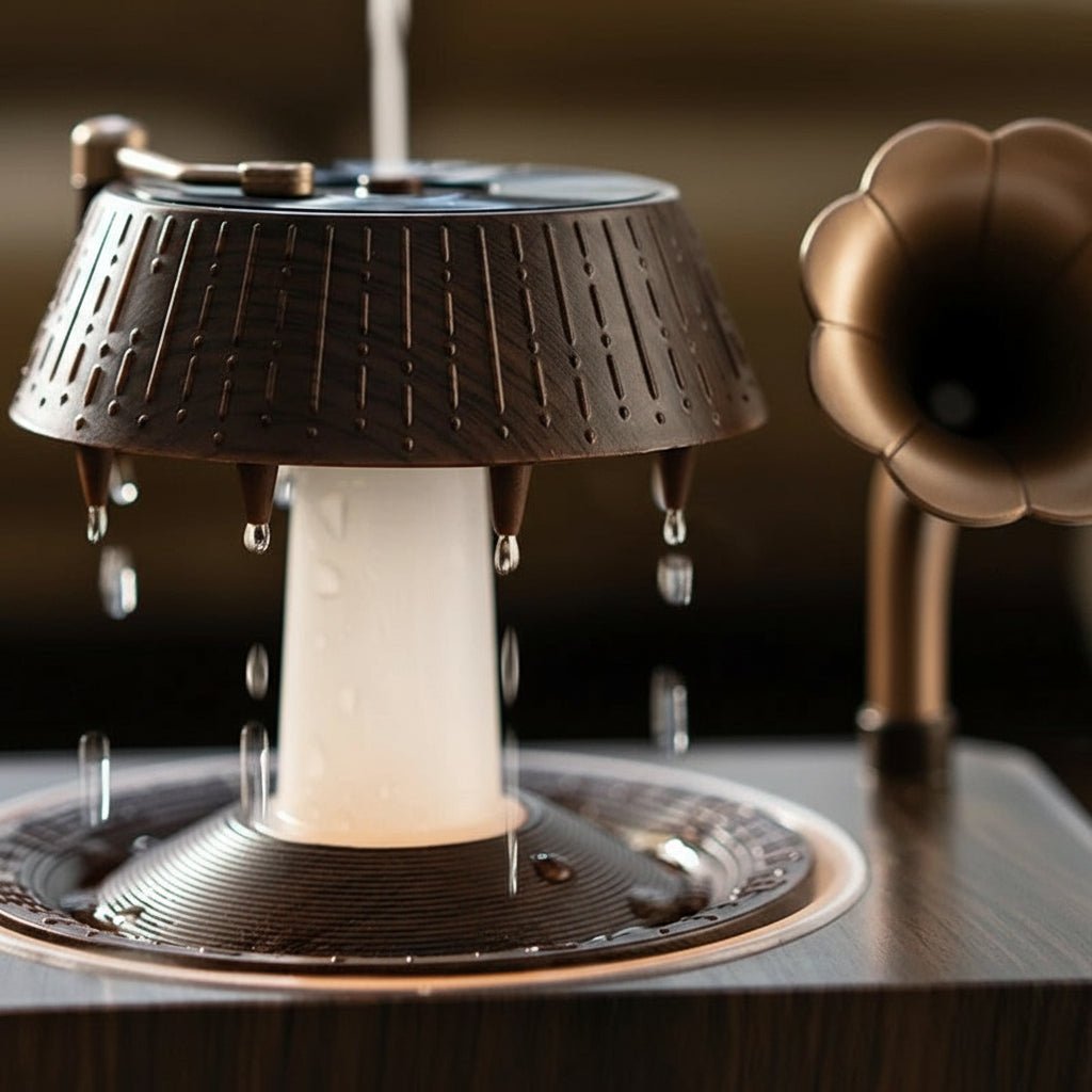 Vintage Aroma-Spray Humidifier with Remote Control & 7-Color Ambient Lighting 2