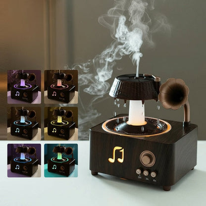 Vintage Aroma-Spray Humidifier with Remote Control & 7-Color Ambient Lighting 3