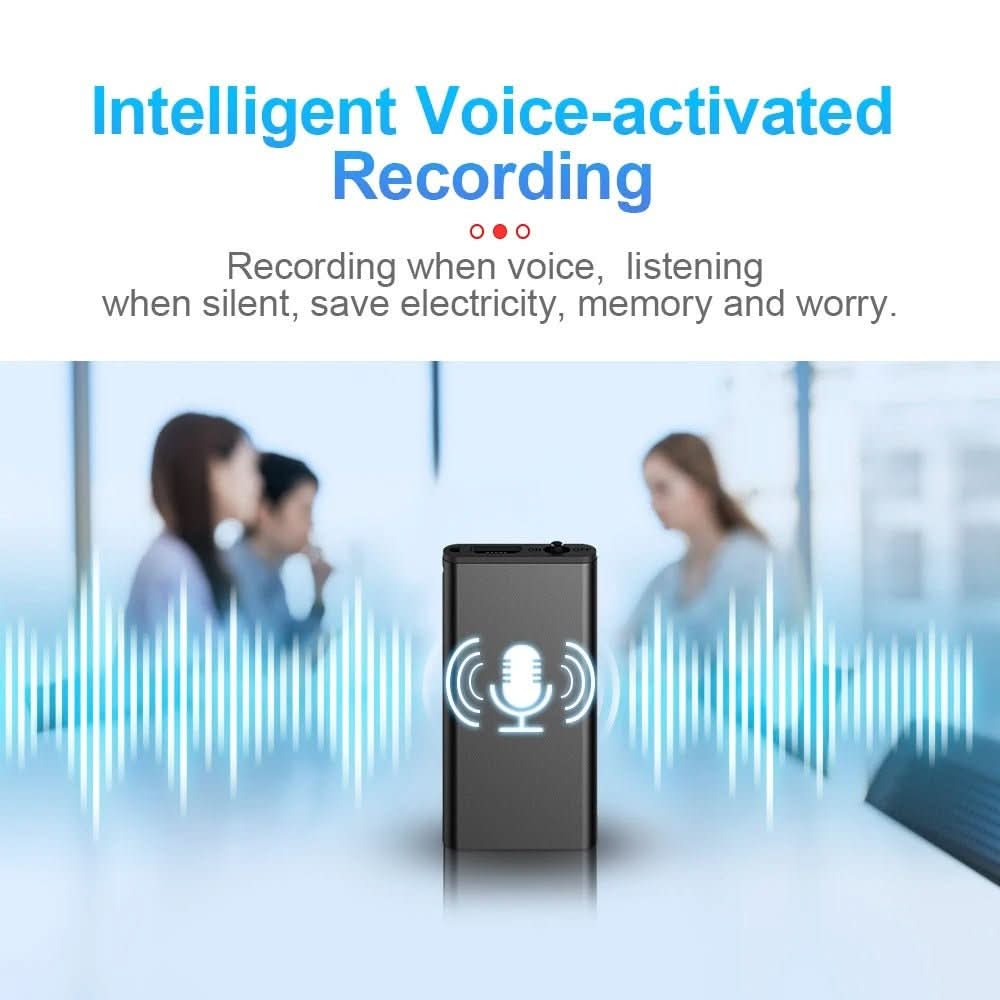 VoiceNote Mini – Ultra-light Dictation Device with Voice Activation & 32 GB Storage 1