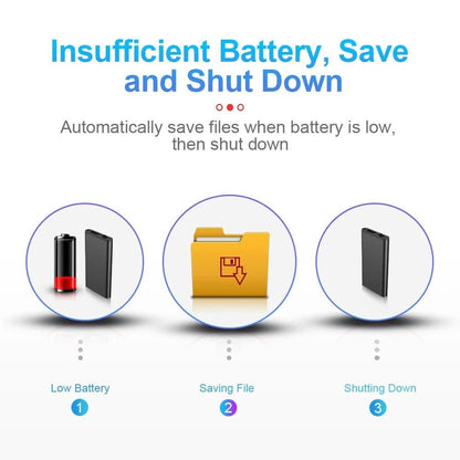 VoiceNote Mini – Ultra-light Dictation Device with Voice Activation & 32 GB Storage 7