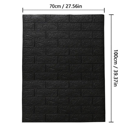 Wallform – 3D Foam Wallpaper with Brick Pattern for Modern Walls