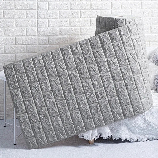 Wallform – 3D Foam Wallpaper with Brick Pattern for Modern Walls