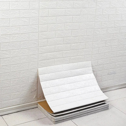 Wallform – 3D Foam Wallpaper with Brick Pattern for Modern Walls