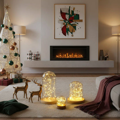 GLIMLIGHT – Warm White Battery-Operated Fairy Lights for Home & Garden