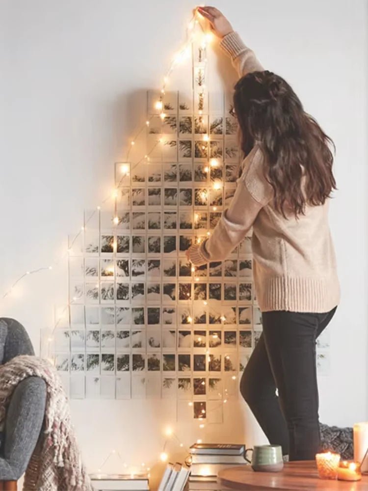 Warm White Fairy Lights - Battery Operated Party Lights for Home & Garden 3