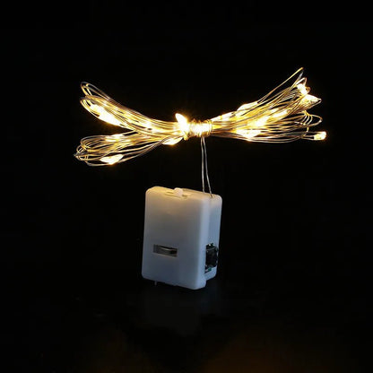 Warm White Fairy Lights - Battery Operated Party Lights for Home & Garden 7