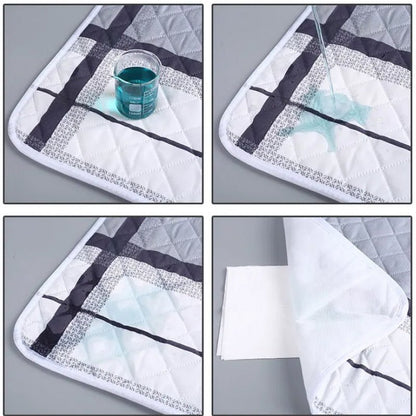 Washable Waterproof Mattress Protector - Four-Layer Comfort for Babies, Adults & Pets 1
